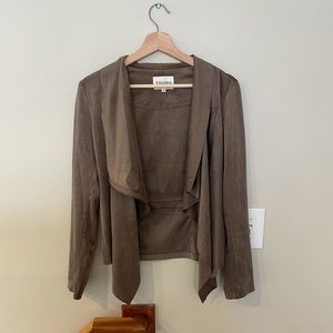 Size small, brown, Vigoss drapey jacket